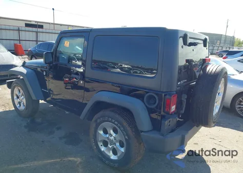 2015 Jeep Wrangler Sport из США, поврежденный, VIN 1C4AJWAG6FL667405